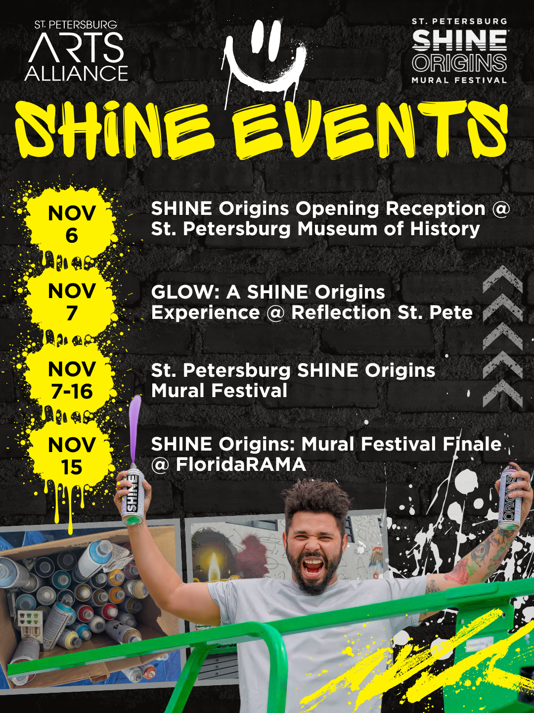 2025 SHINE Mural Festival Poster